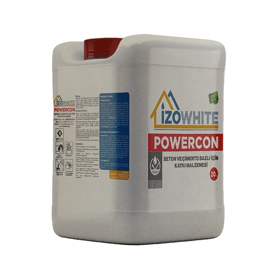 İzowhite Powercon | Beton ve Çimento Bazlı için Katkı Malzemesi