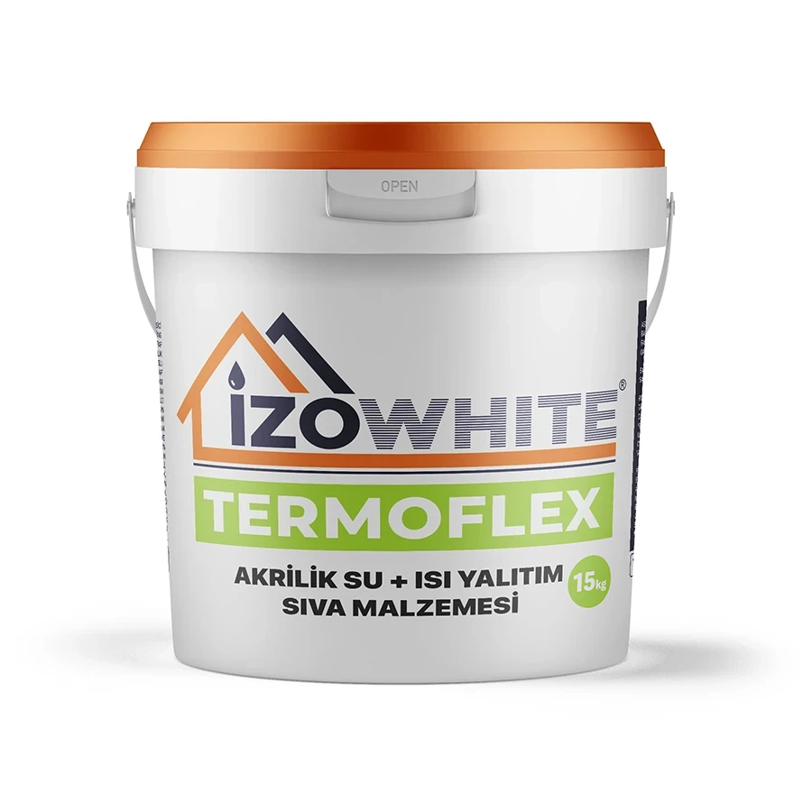 İzowhite Termoflex | Dış Cephe Isı ve Su Yalıtım Sıvası